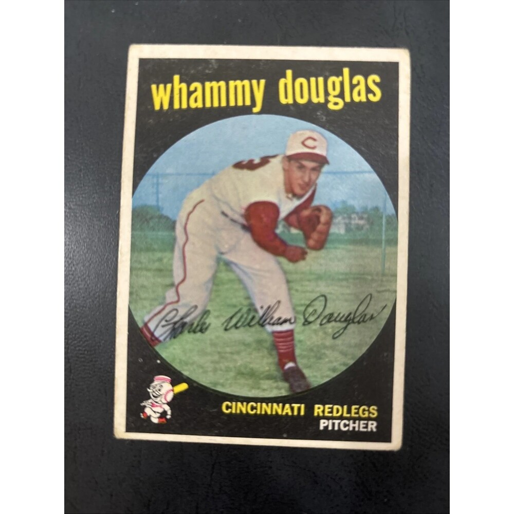 Vintage 1959 Topps Baseball card - Whammy Douglas #431